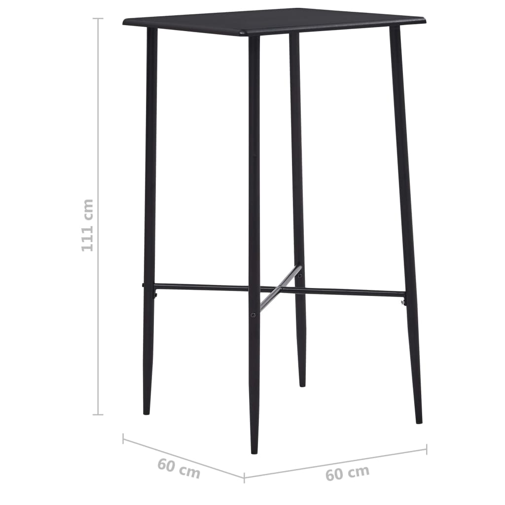 Set Mobilier De Bar, 5 Piese, , Plastic