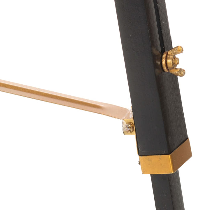 Lampă De Podea Trepied, , 141 Cm, Lemn Masiv Tec