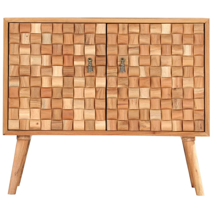 Servantă, 75 X 35 X 65 Cm, Lemn Masiv De Acacia