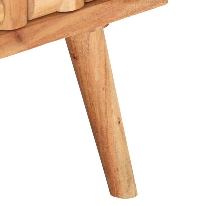 Servantă, 75 X 35 X 65 Cm, Lemn Masiv De Acacia
