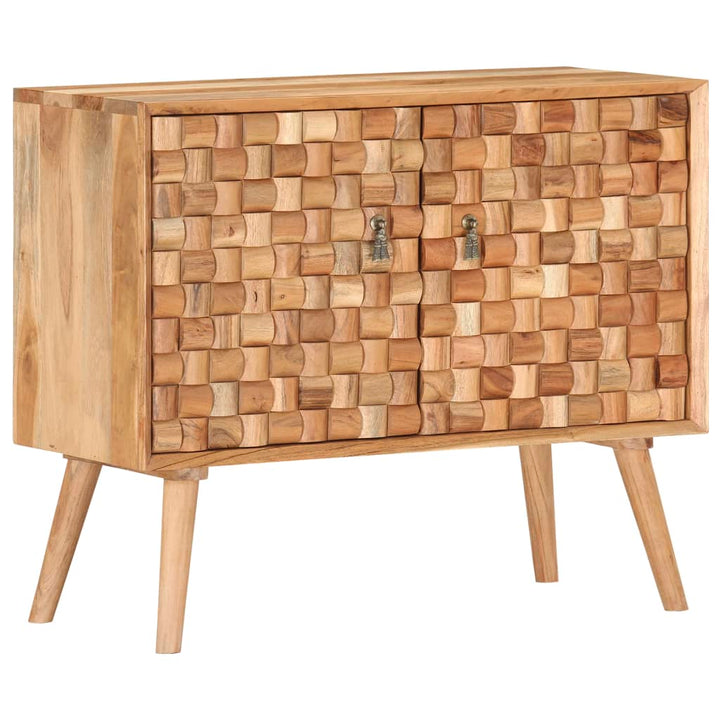 Servantă, 75 X 35 X 65 Cm, Lemn Masiv De Acacia
