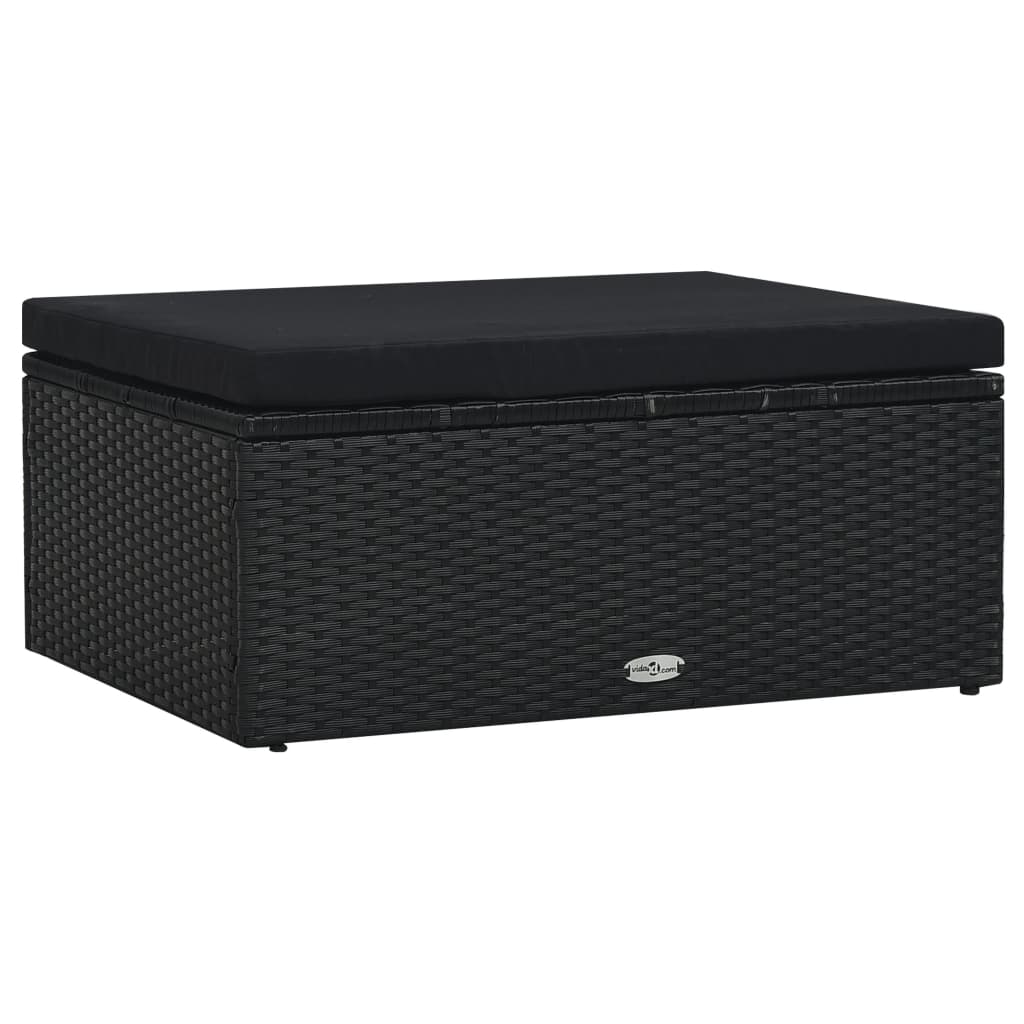 Set Mobilier De Grădină Cu Perne, 5 Piese, , Poliratan