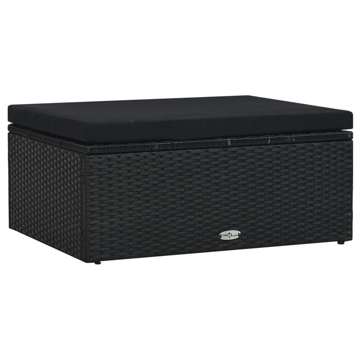 Set Mobilier De Grădină Cu Perne, 5 Piese, , Poliratan