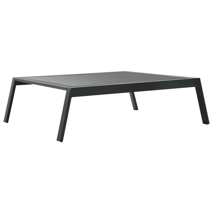 Set Mobilier Grădină Cu Perne 5 Piese Gri Închis Aluminiu