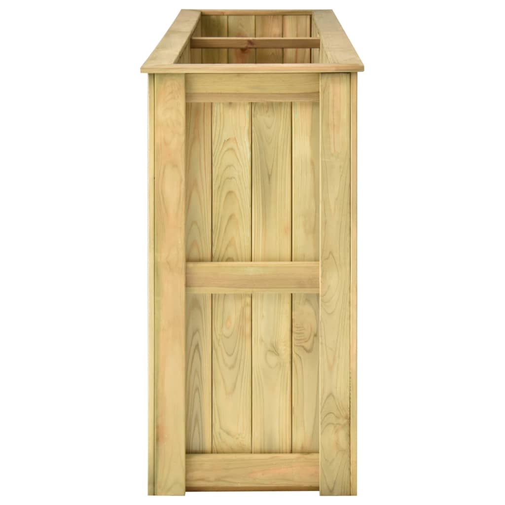 Jardinieră Înaltă, , Lemn De Pin Tratat