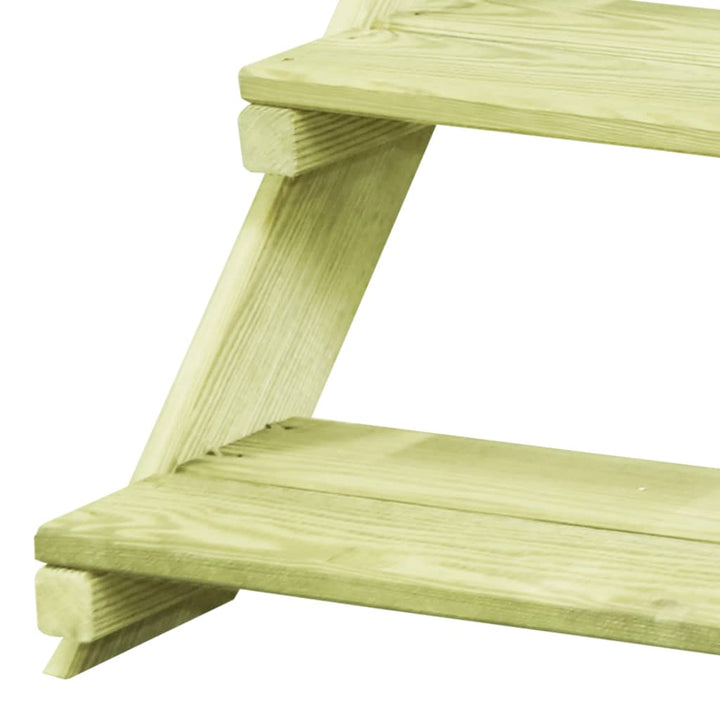 Suport De Plante, 80 X 80 X 80 Cm, Lemn De Pin Tratat