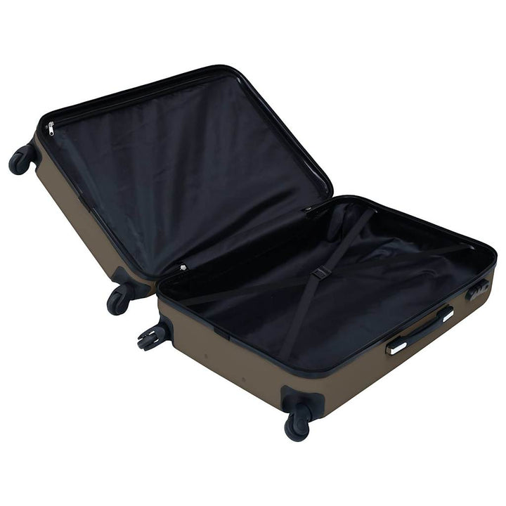 Set De Valize Cu Carcasă Rigidă, 3 Piese, , Abs