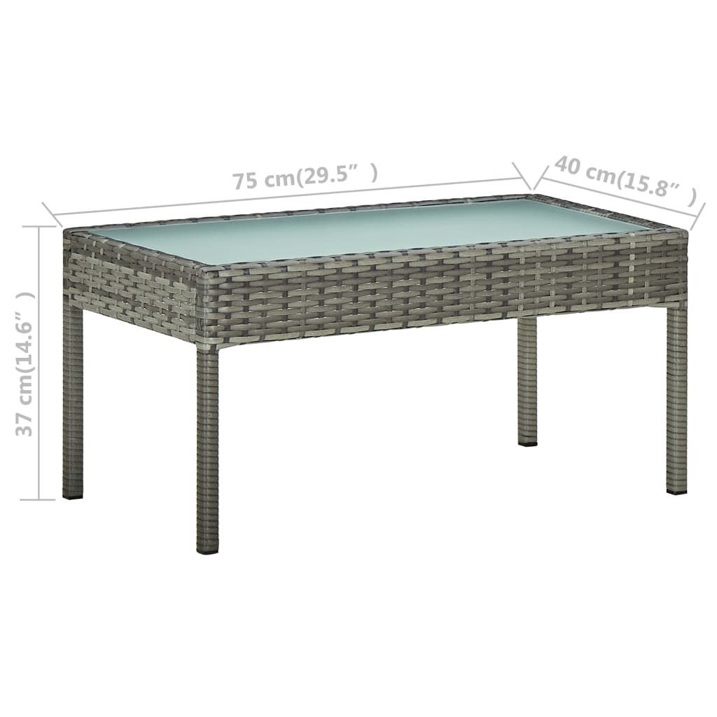 Set Mobilier De Grădină Cu Perne, 5 Piese, , Poliratan