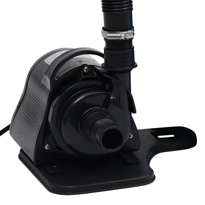 Pompă De Filtrare Pentru Piscină, Negru Și Albastru, 4 M³/H