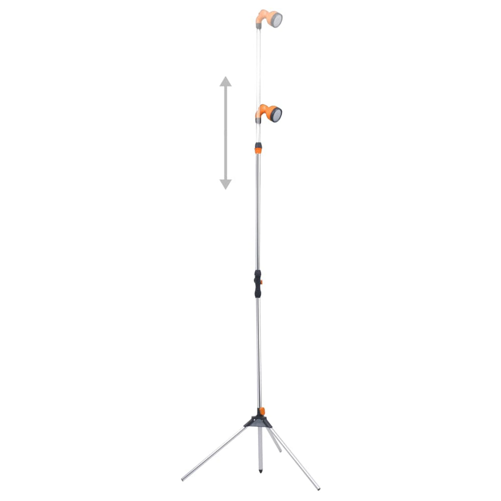 Duș De Grădină Cu Trepied, 221 Cm, Aluminiu