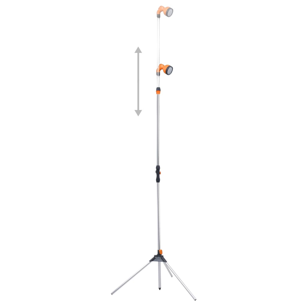 Duș De Grădină Cu Trepied, 221 Cm, Aluminiu