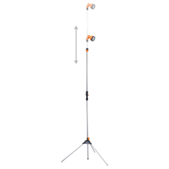 Duș De Grădină Cu Trepied, 221 Cm, Aluminiu