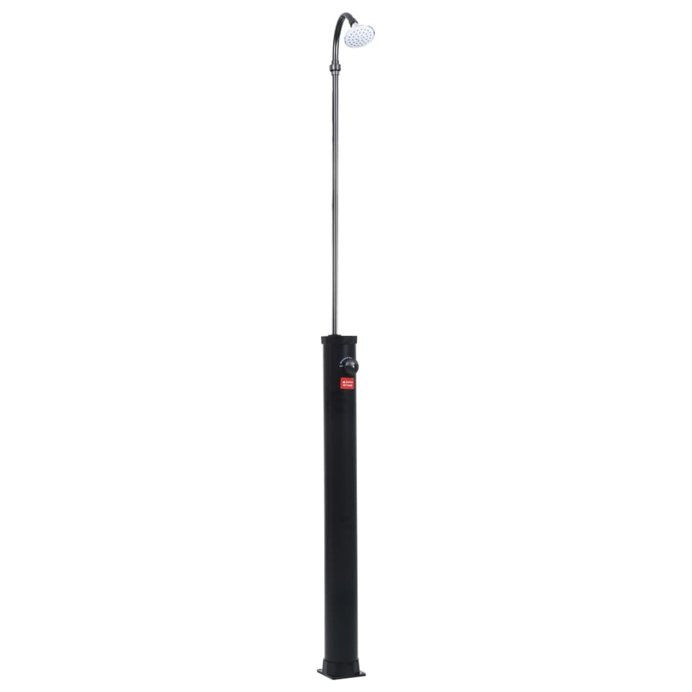 Duș Solar De Grădină, Negru, 215 Cm, 8 L