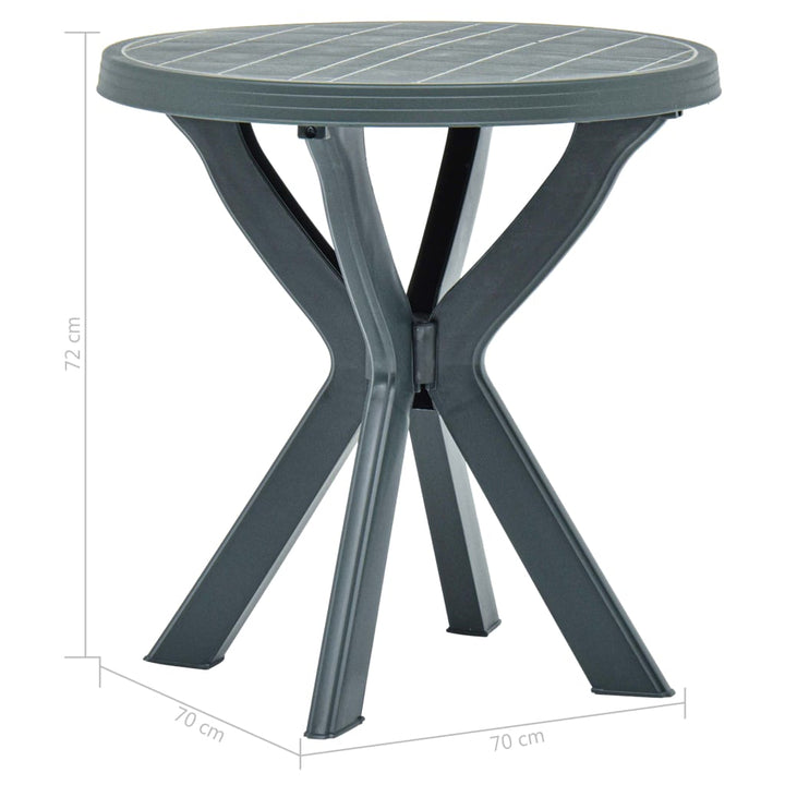 Masă De Bistro, , Ø70 Cm, Plastic
