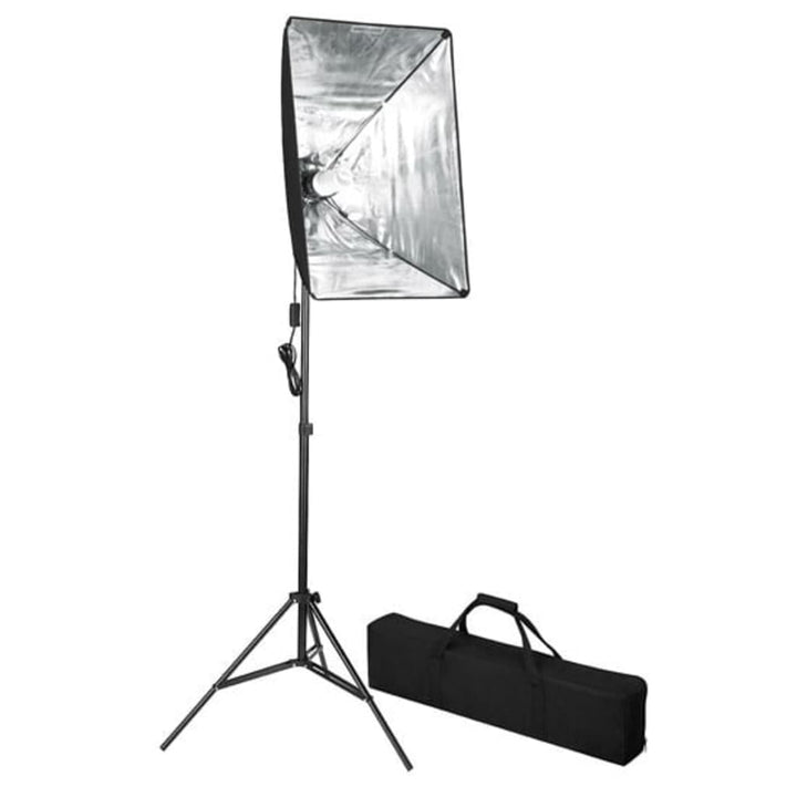 Kit Studio Foto Cu Fundal Și Lumină Cu Softbox