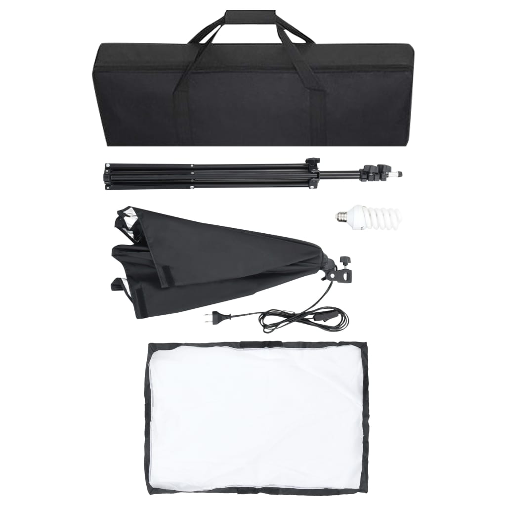 Kit Studio Foto Cu Lumini Modelatoare Și Fundaluri