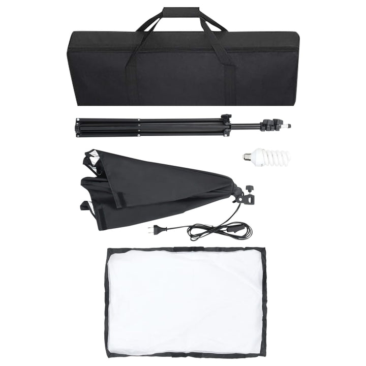 Kit Studio Foto Cu Lumini Modelatoare Și Fundaluri