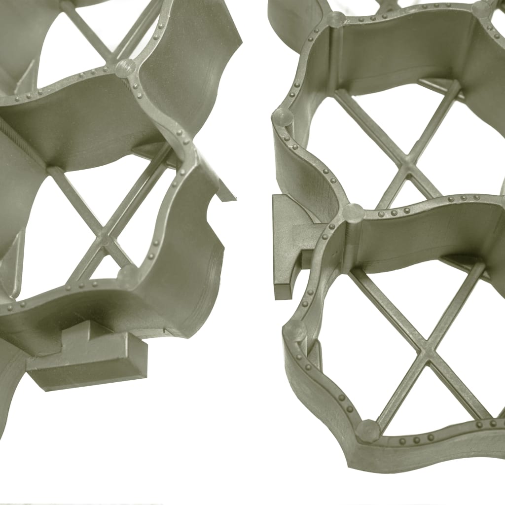 Grilaje De Gazon, 16 Buc., , 60 X 40 X 3 Cm, Plastic