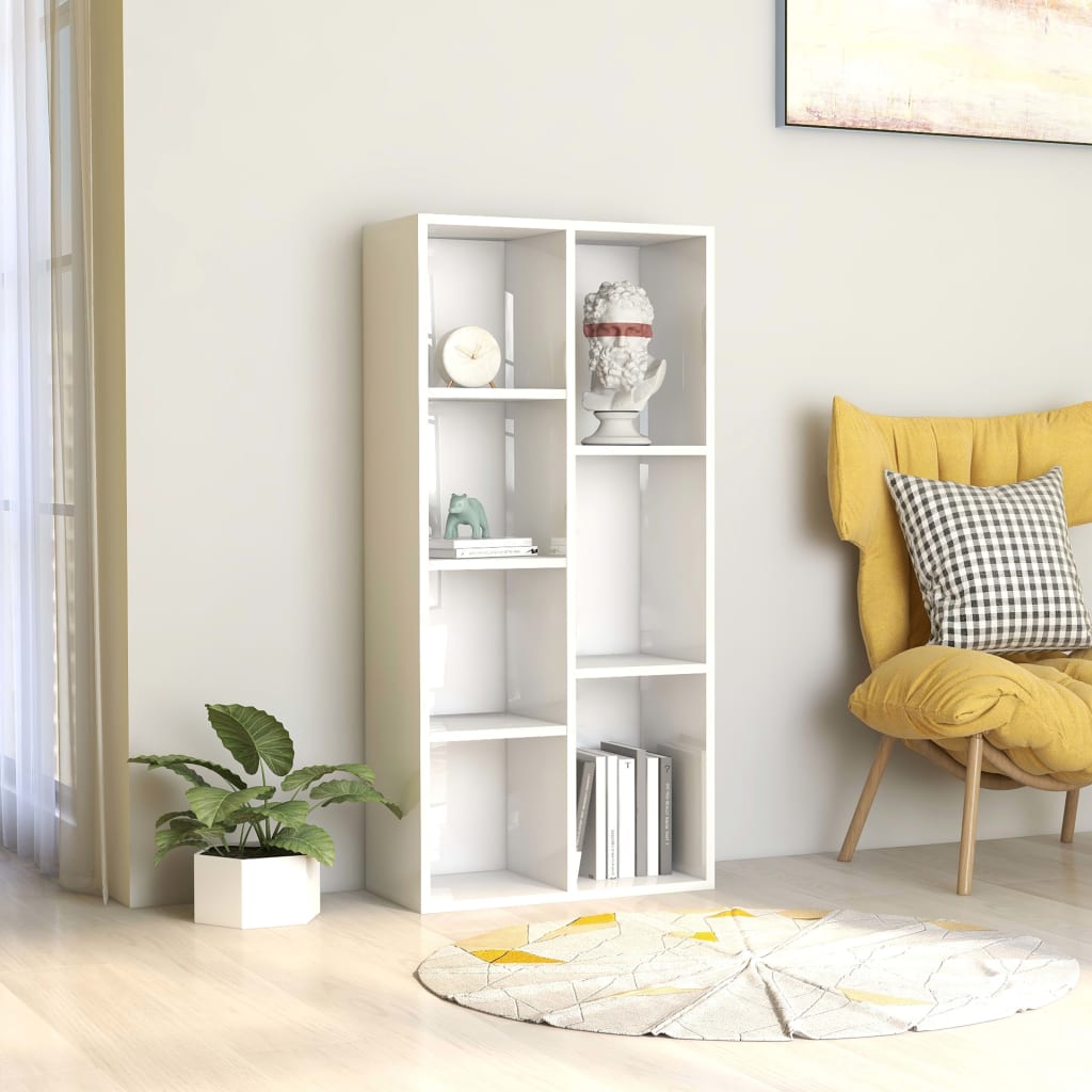 Bibliotecă, , 50 X 25 X 106 Cm, Lemn Prelucrat