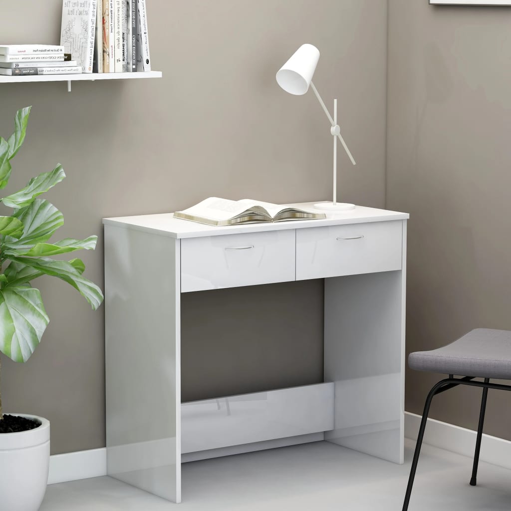 Birou, Stejar Fumuriu, 80X40X75 Cm, Lemn Prelucrat