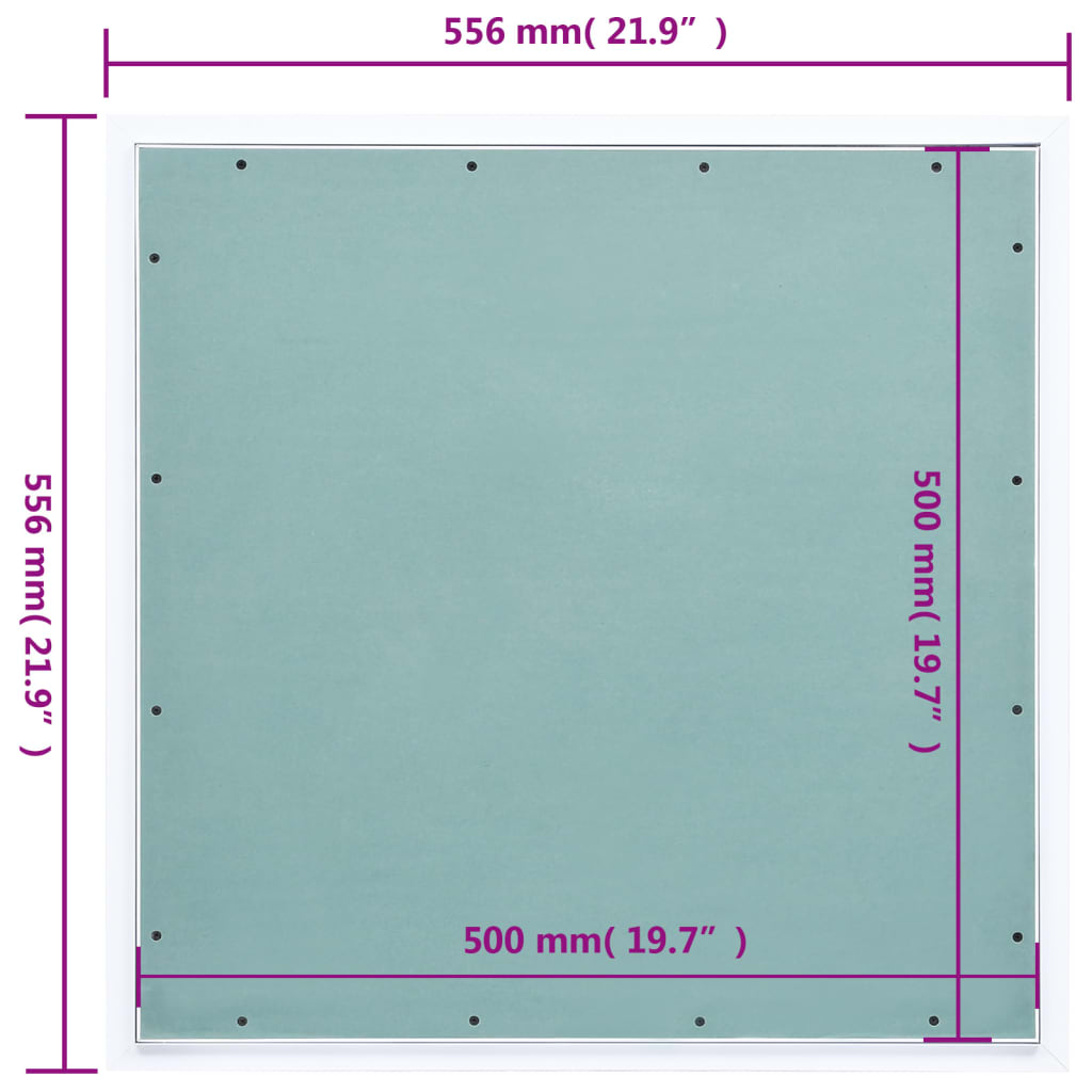 Trapă De Acces Din Gips-Carton, Cadru De Aluminiu,