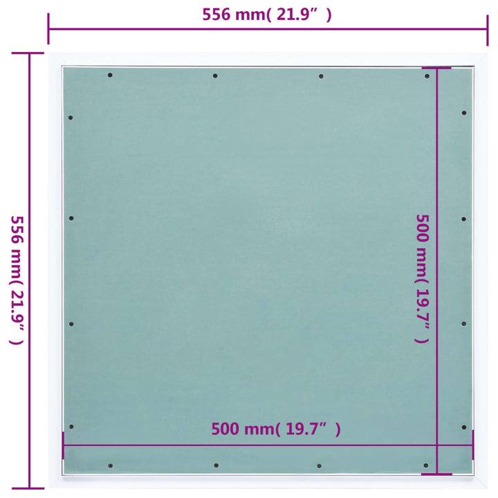 Trapă De Acces Din Gips-Carton, Cadru De Aluminiu,