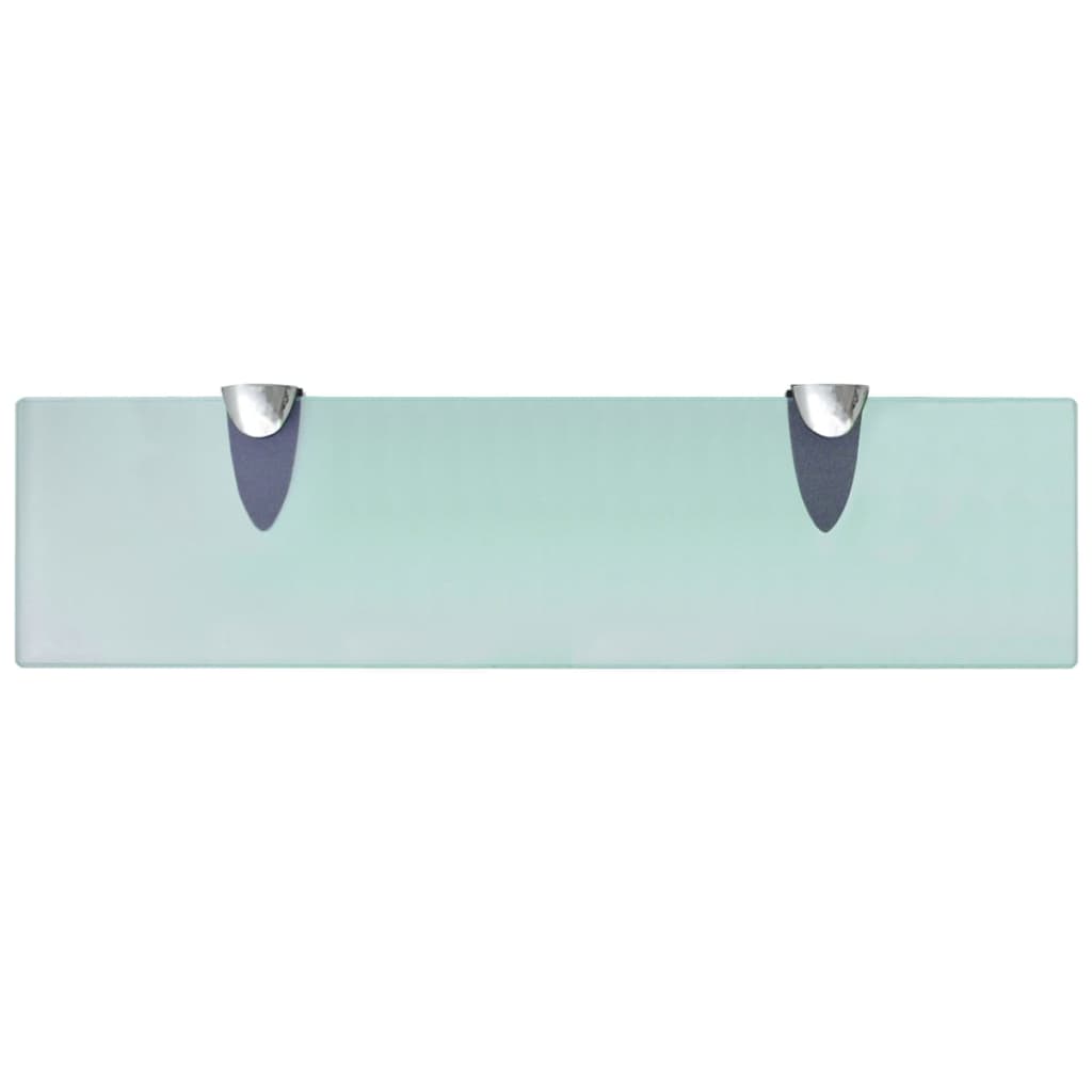 Rafturi Suspendate, 2 Buc,. , Sticlă, 8 Mm Transparent