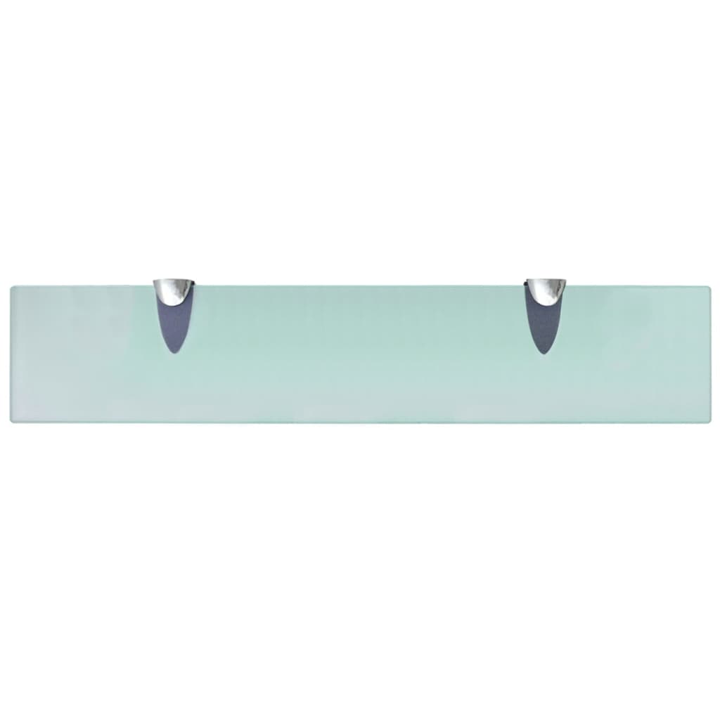 Rafturi Suspendate, 2 Buc., , Sticlă, 8 Mm Transparent