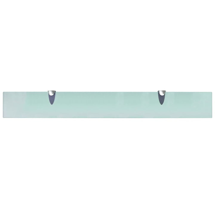 Rafturi Suspendate, 2 Buc., , Sticlă, 8 Mm Transparent