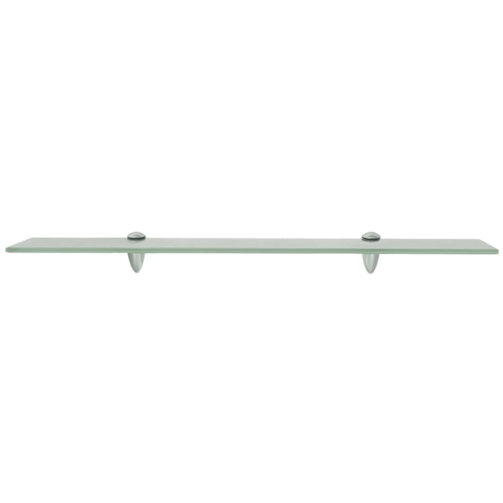 Rafturi Suspendate, 2 Buc., , Sticlă, 8 Mm Alb