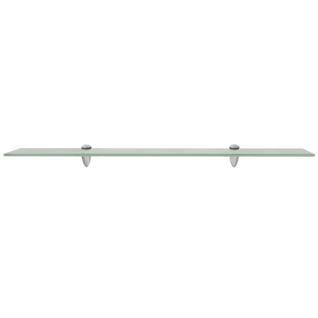 Rafturi Suspendate, 2 Buc., , Sticlă, 8 Mm Alb