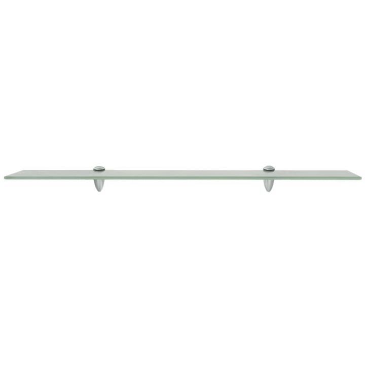 Rafturi Suspendate, 2 Buc., , Sticlă, 8 Mm Alb
