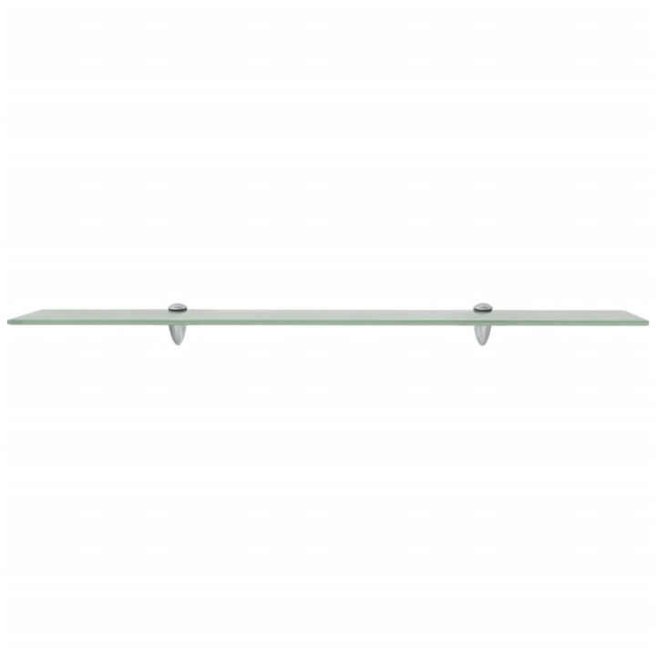 Rafturi Suspendate, 2 Buc., , Sticlă, 8 Mm Alb