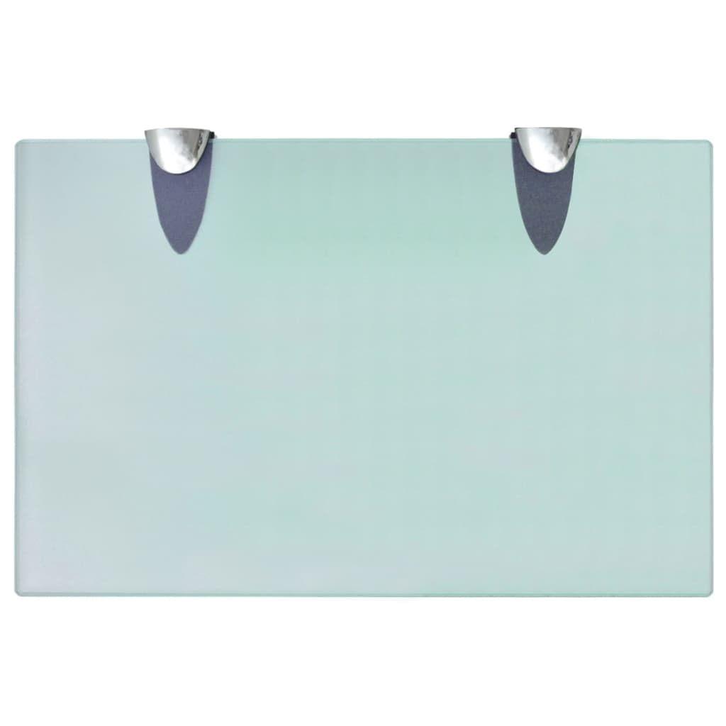 Rafturi Suspendate, 2 Buc., , Sticlă, 8 Mm Transparent