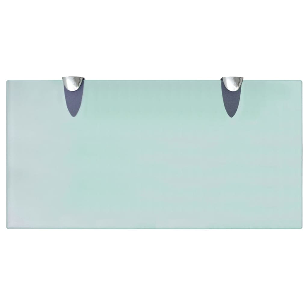 Rafturi Suspendate, 2 Buc., , Sticlă, 8 Mm Transparent