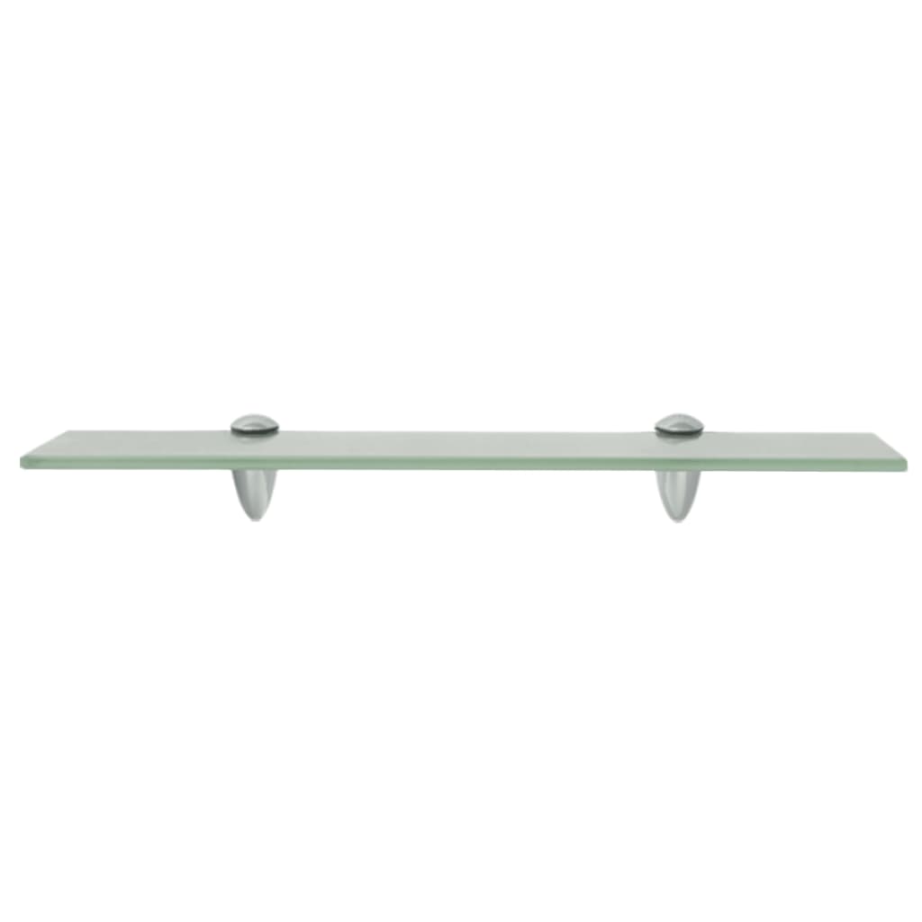 Rafturi Suspendate, 2 Buc., , Sticlă, 8 Mm Alb