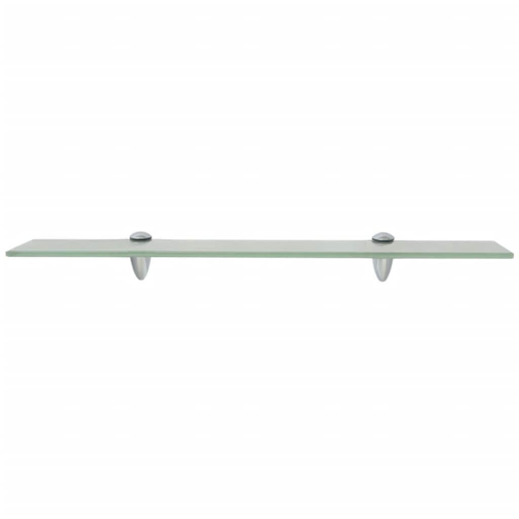 Rafturi Suspendate, 2 Buc., , Sticlă, 8 Mm Alb