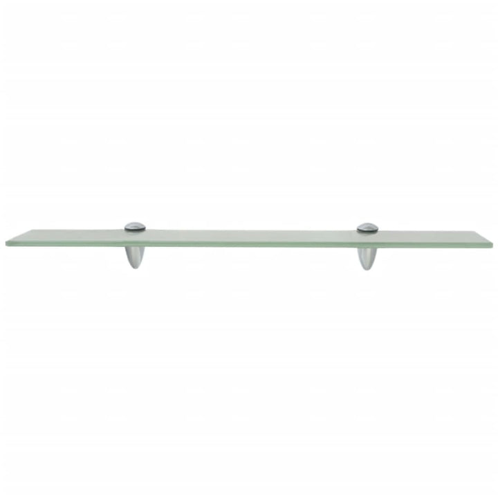 Rafturi Suspendate, 2 Buc., , Sticlă, 8 Mm Alb