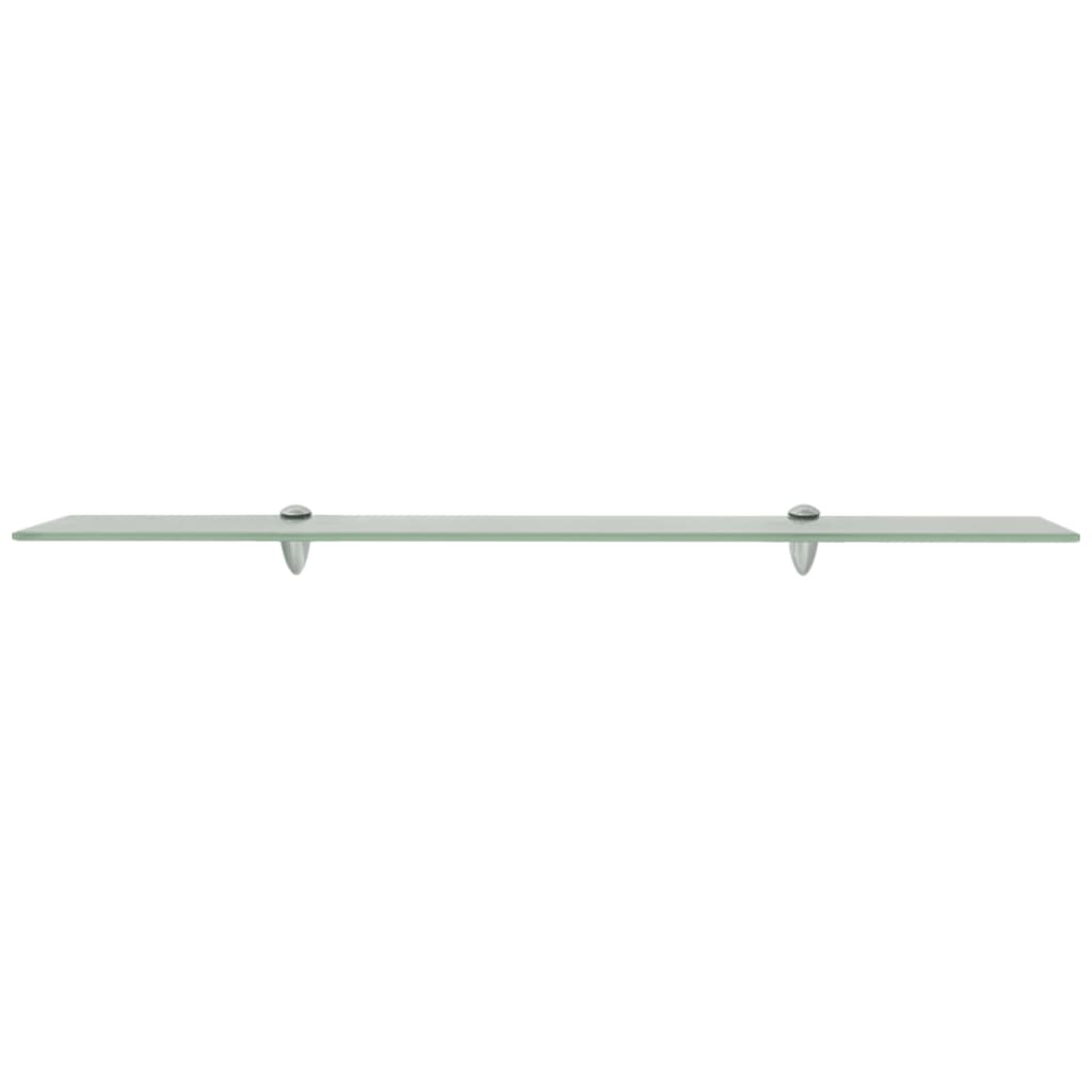 Rafturi Suspendate, 2 Buc., , Sticlă, 8 Mm Alb