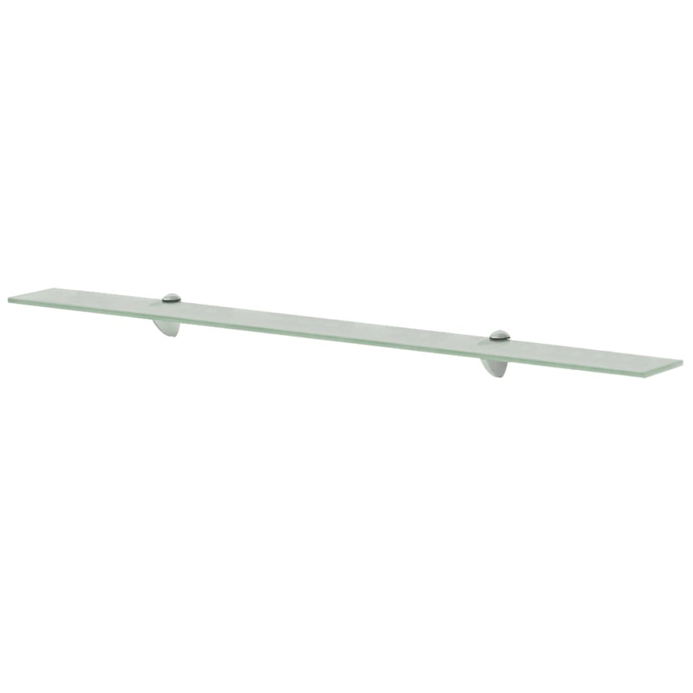 Rafturi Suspendate, 2 Buc., , Sticlă, 8 Mm Alb