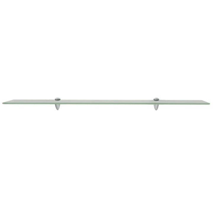 Rafturi Suspendate, 2 Buc., , Sticlă, 8 Mm Alb