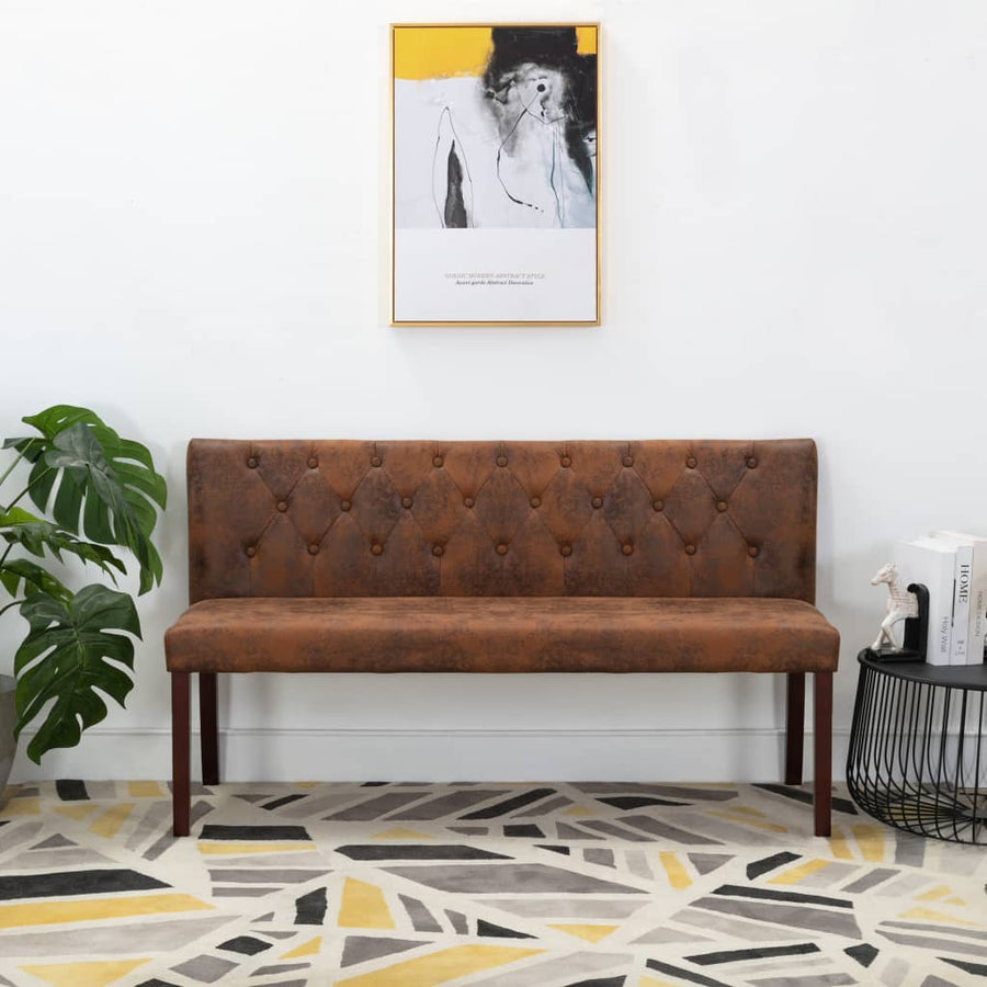 Bancă, , 148,5 Cm, Velur Ecologic