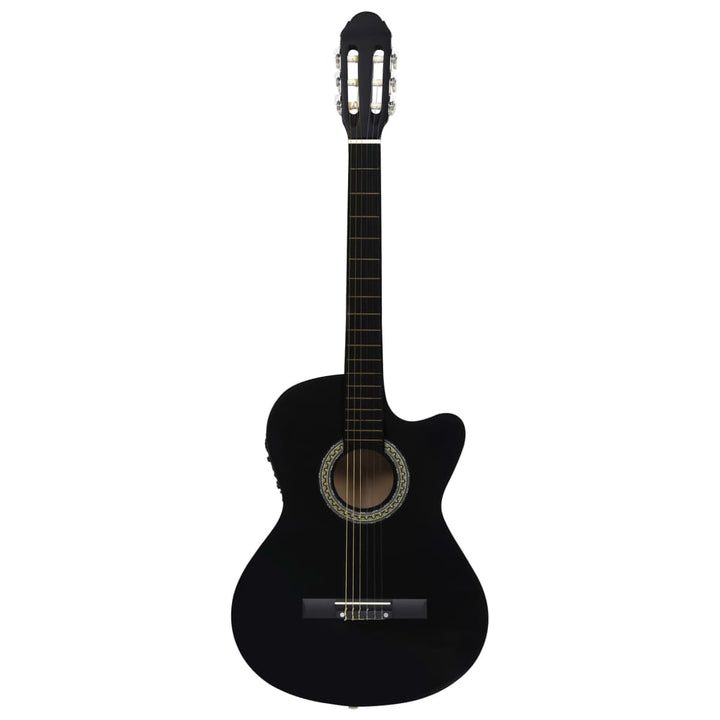 Set Chitară Acustică Cu Egalizator, 12 Piese, 6 Corzi,
