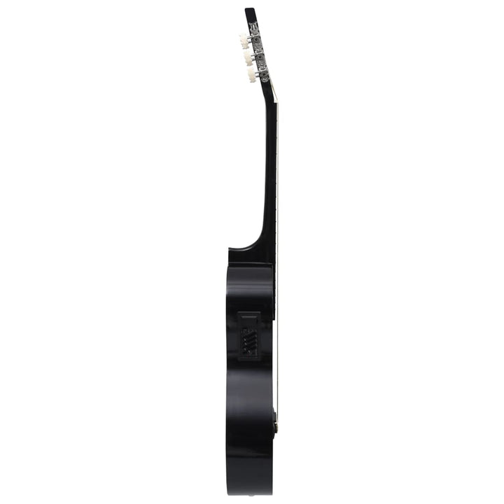 Set Chitară Acustică Cu Egalizator, 12 Piese, 6 Corzi,