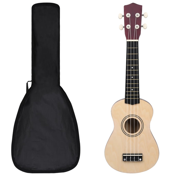 Set Ukulele Soprano Pentru Copii, Cu Husă, Bleu,