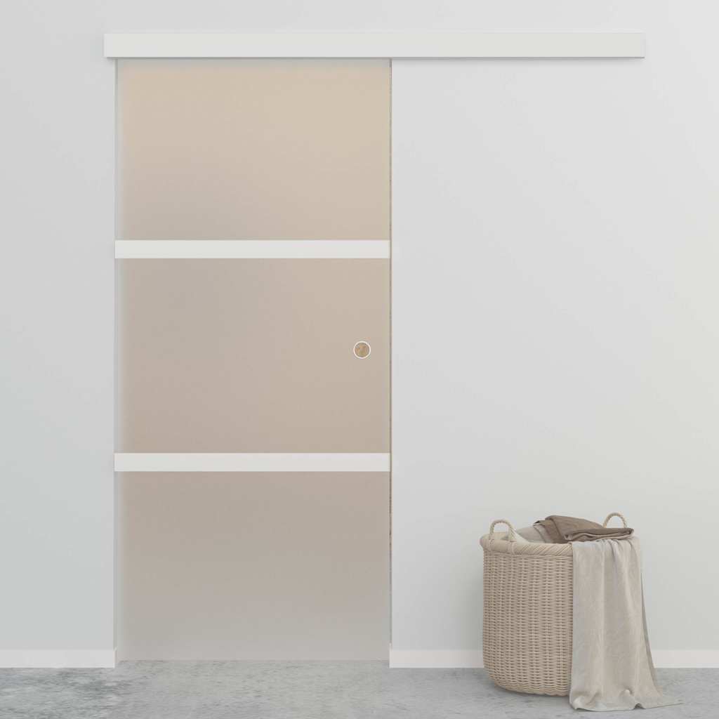 Ușă Glisantă Cu Opritor Silențios Sticlă Esg/Aluminiu
