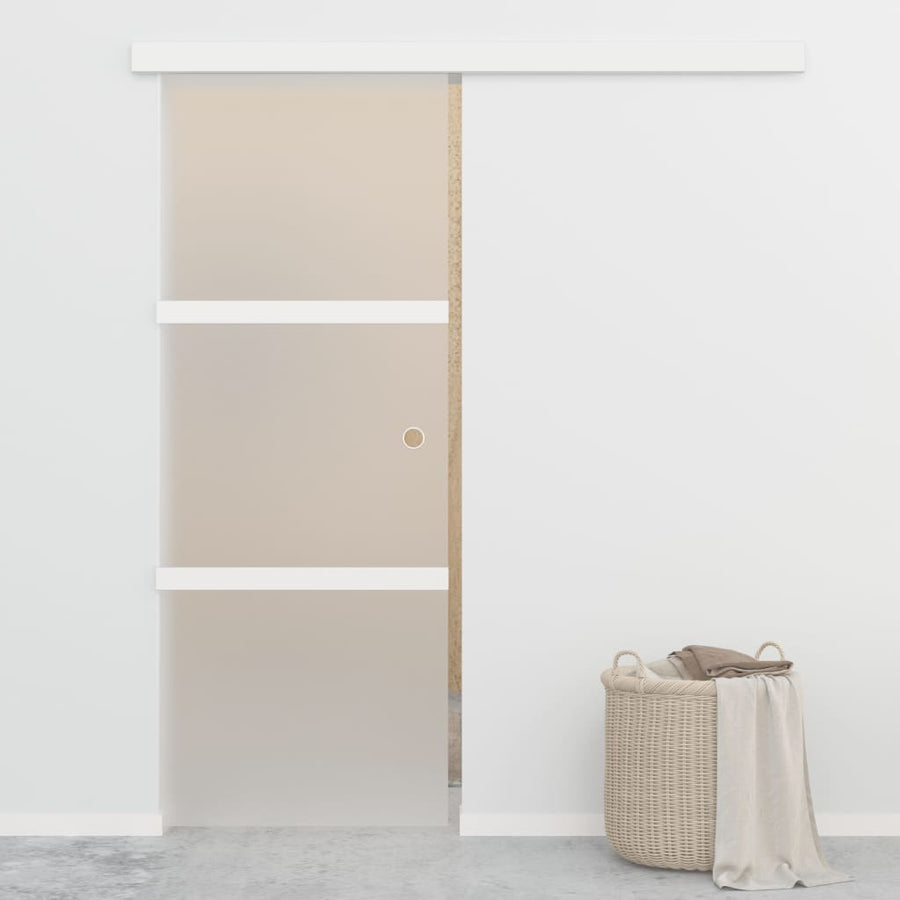 Ușă Glisantă Cu Opritor Silențios Sticlă Esg/Aluminiu