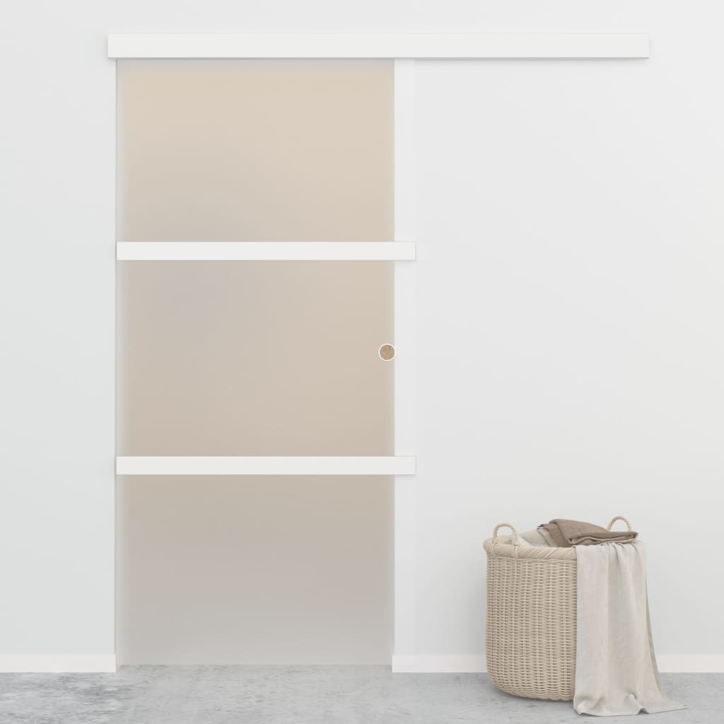 Ușă Glisantă Cu Opritor Silențios Sticlă Esg/Aluminiu