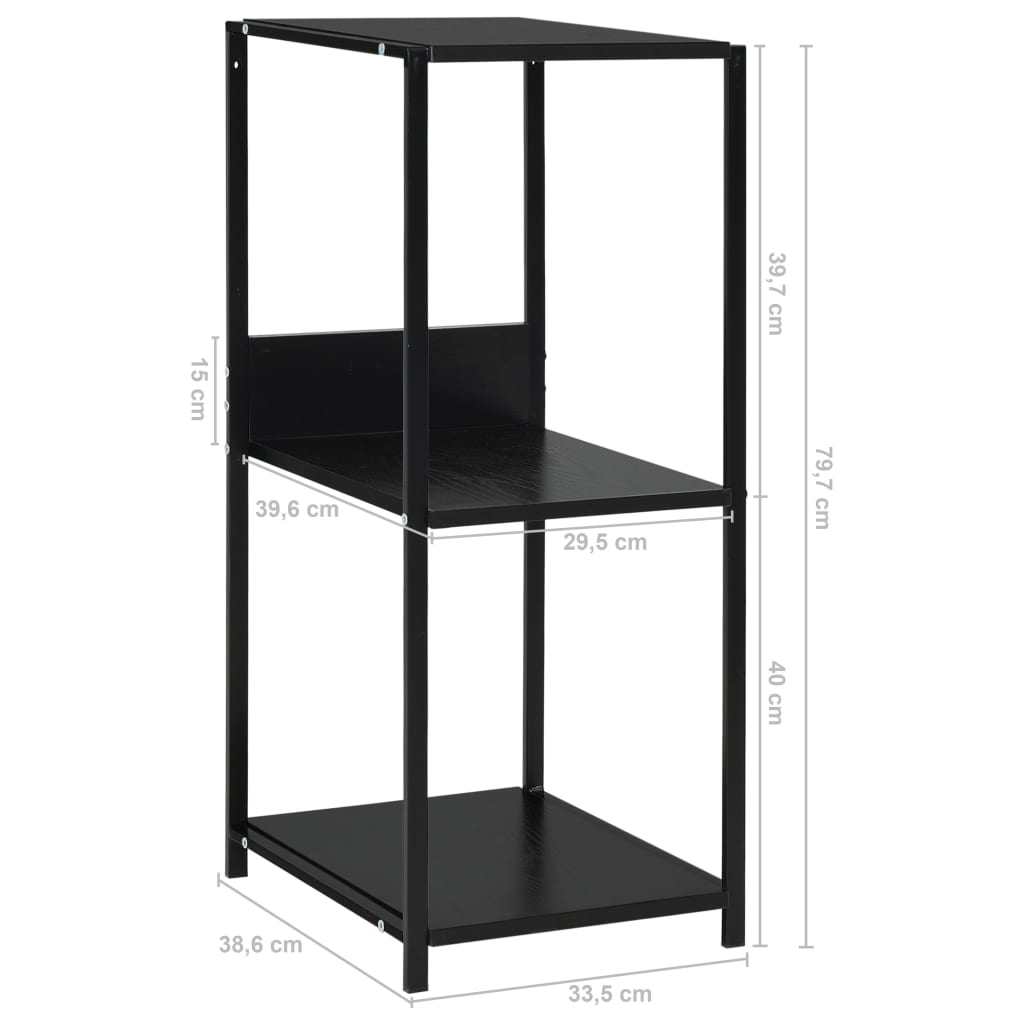 Bibliotecă Mică, , 33,5 X 39,6 X 79,7 Cm, Lemn Prelucrat