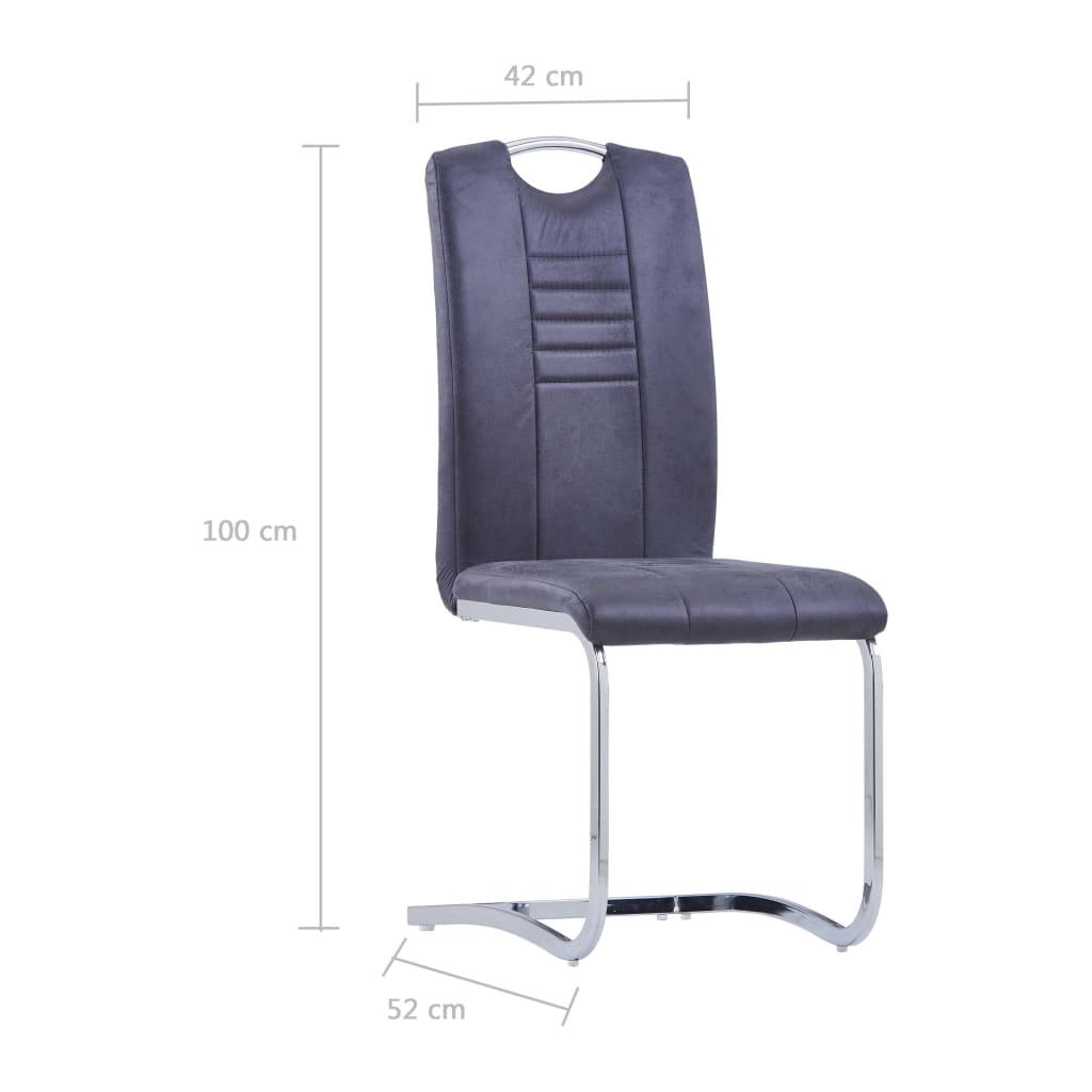 Set Mobilier De Bucătărie, 7 Piese, , Velur Ecologic